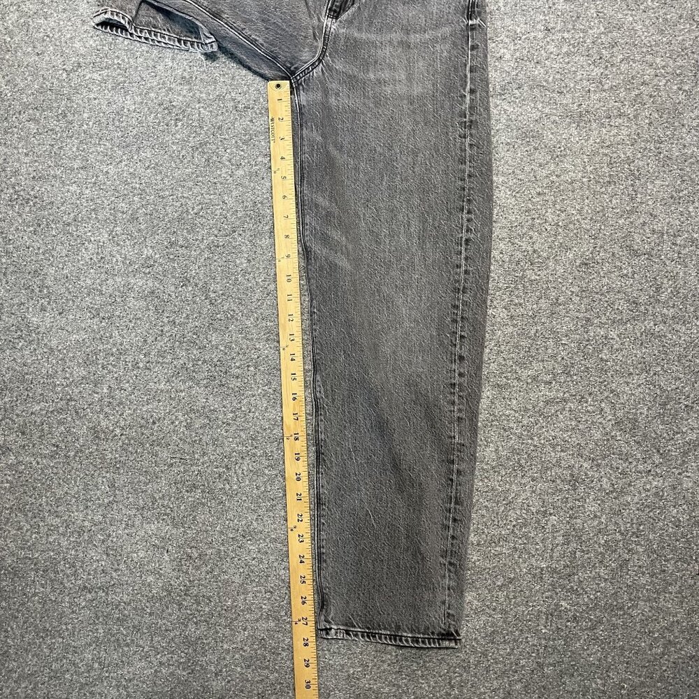 American Eagle Outfitters Womens Gray Baggy Jeans Size 2 Short - Picture 5 of 8